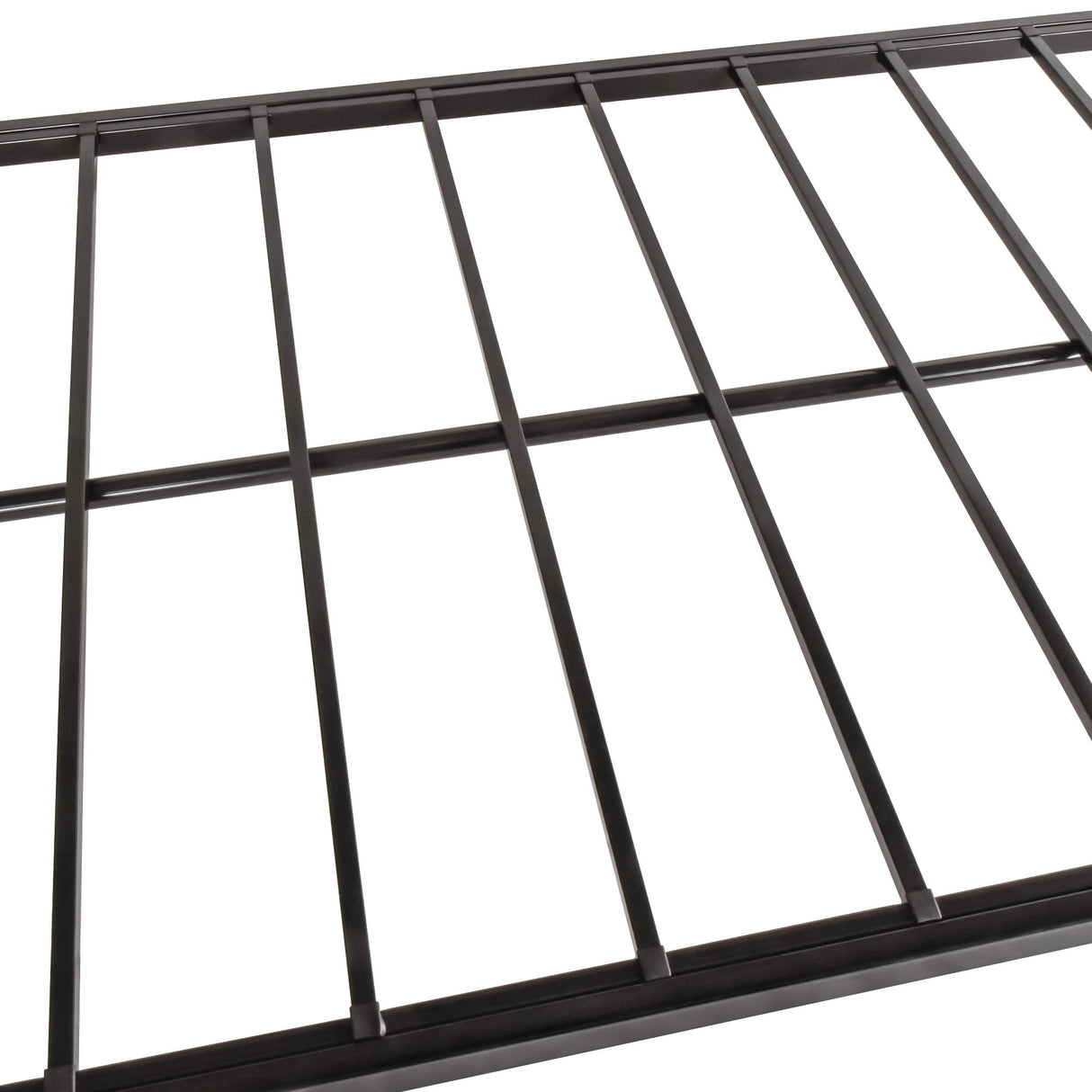 Space Saving Bunk Bed With Metal Frame And Ladder