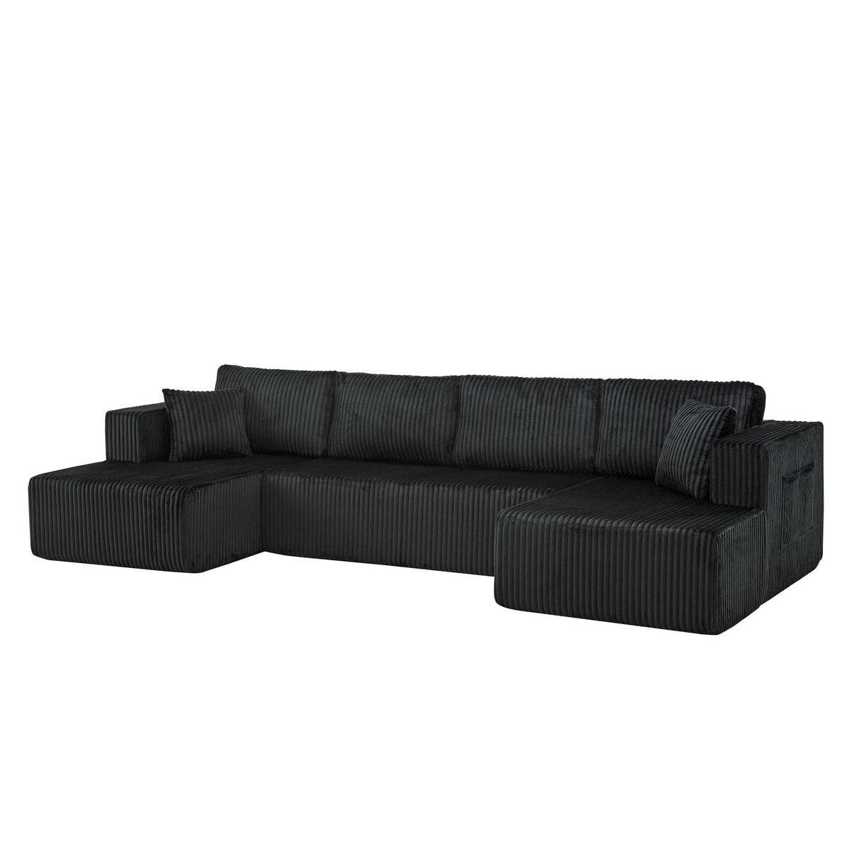 U - Shaped Modular Sectional Sofa For Living Room