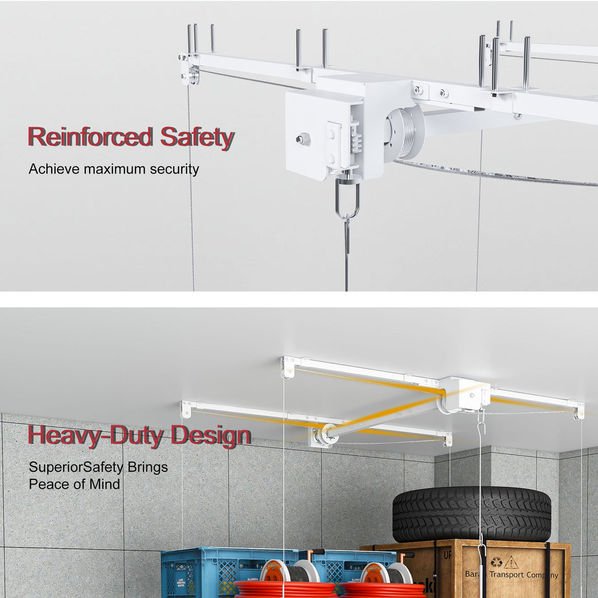 Overhead Garage Storage Rack For Ceilings