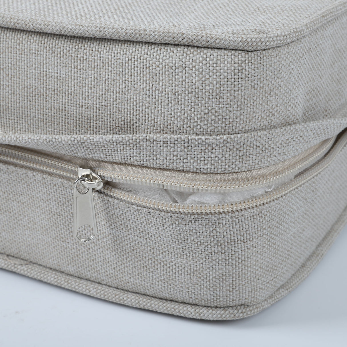 2 Pieces Set High Back Patio Chair Cushions, Tufted Rocking Chair Cushions, Adirondack Cushions For Garden Porch Home Office Chair Use, 2 Pack - Beige