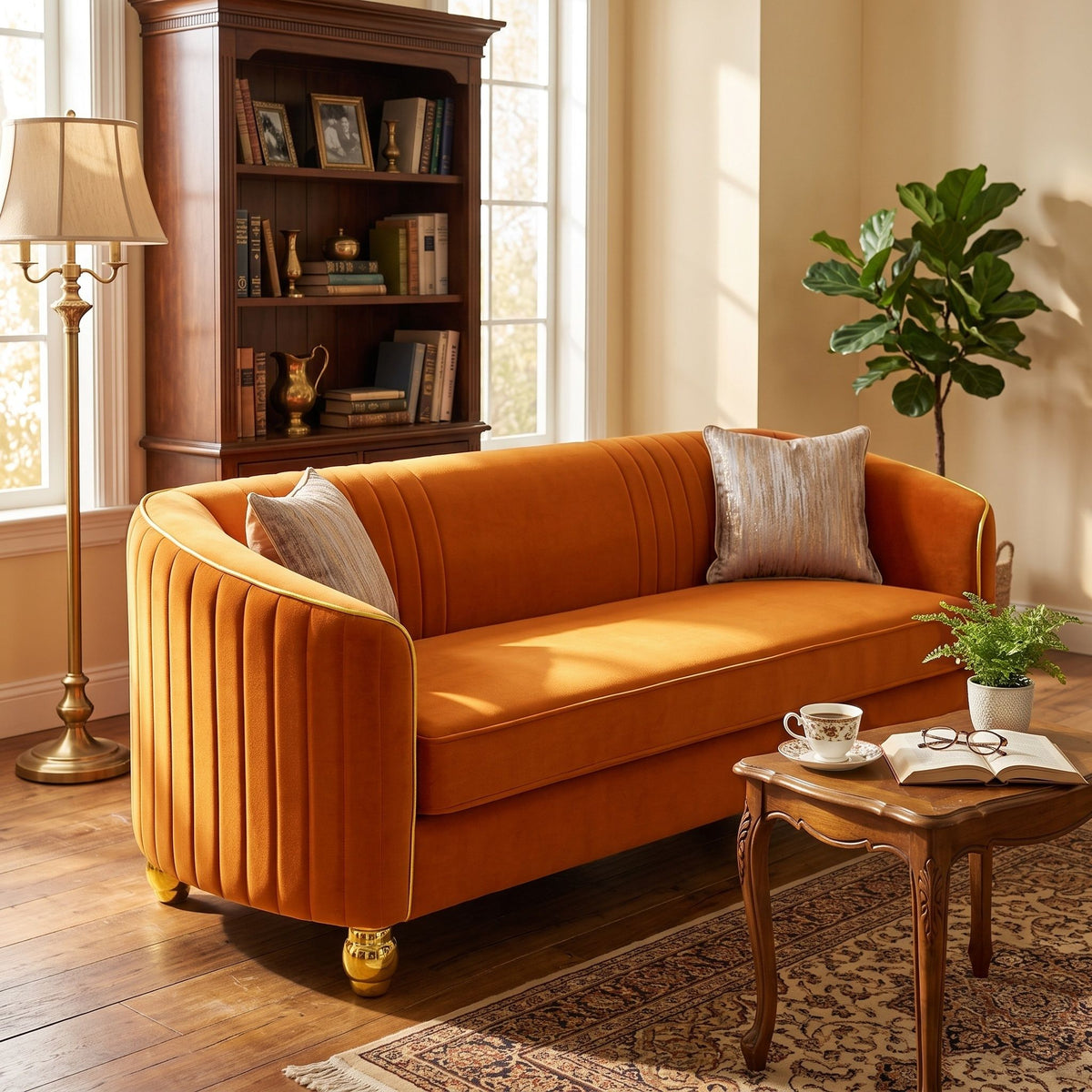 3 Seater Classic Sofa, Living Room Furniture