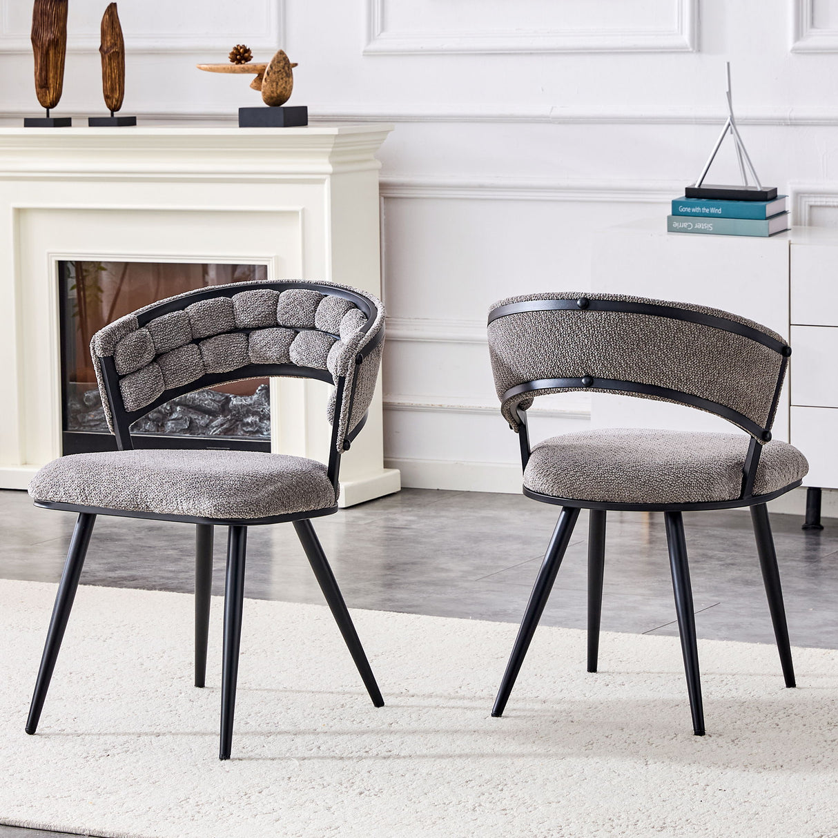 Dining Chairs For Dining Room & Kitchen (Set of 2)