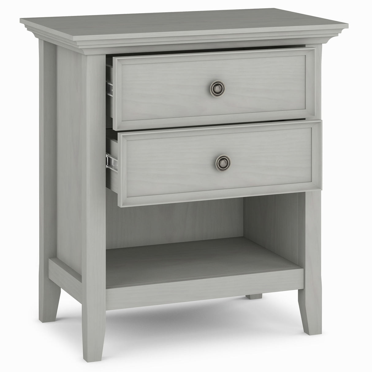 Amherst - Bedside Table - Gray