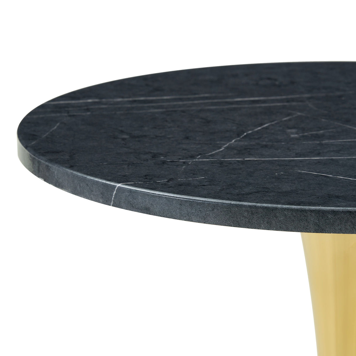 Round Dining Table With Thickened Top For Kitchen
