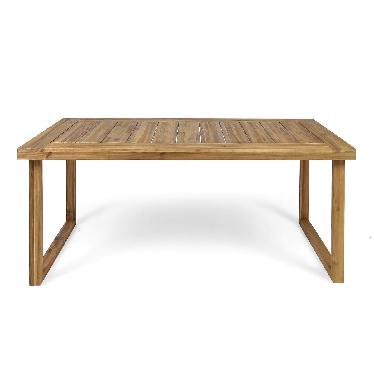 Outdoor Dining Set - Sandblast Natural Finish