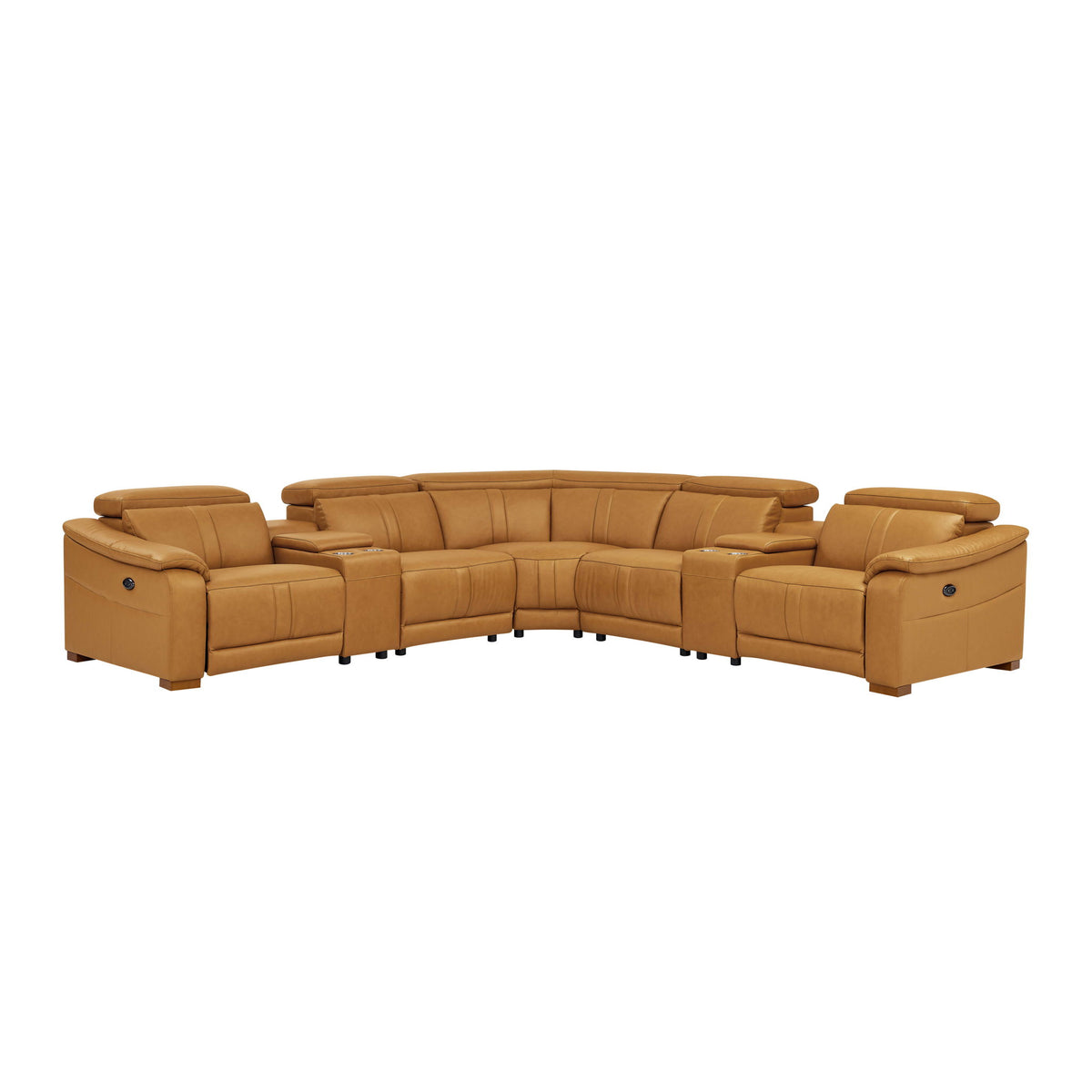 Modular Sectional & Recliner Seat And Adjustable Headrest