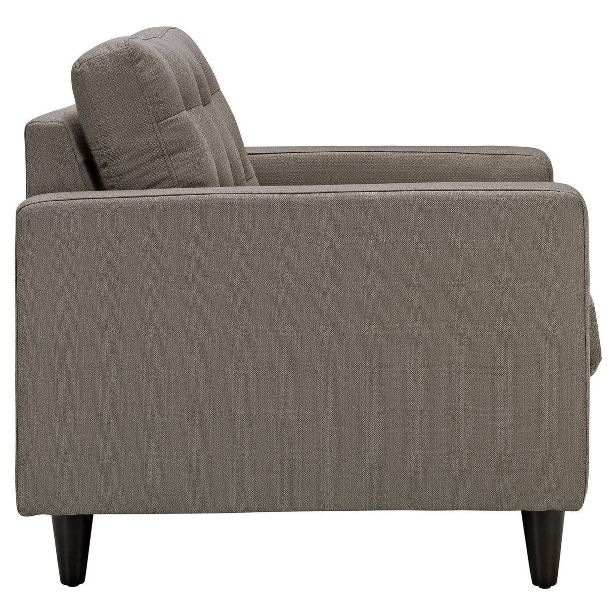 36 Inch Polyester Fabric Armchair