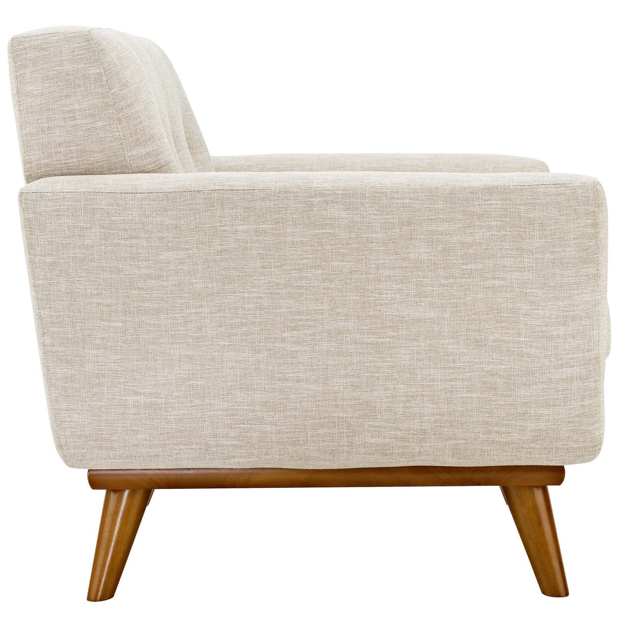2 Piece 123" Gently Sloping Curved Upholstered Armchair and Sofa Set