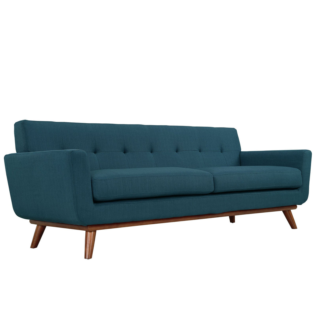 3 Piece 123" Gently Sloping Curved Upholstered Armchairs and Sofa Set