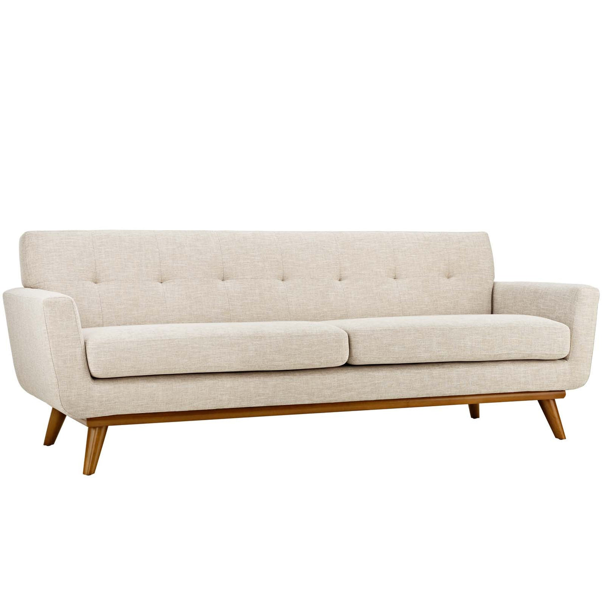 3 Piece 123" Gently Sloping Curved Upholstered Armchairs and Sofa Set