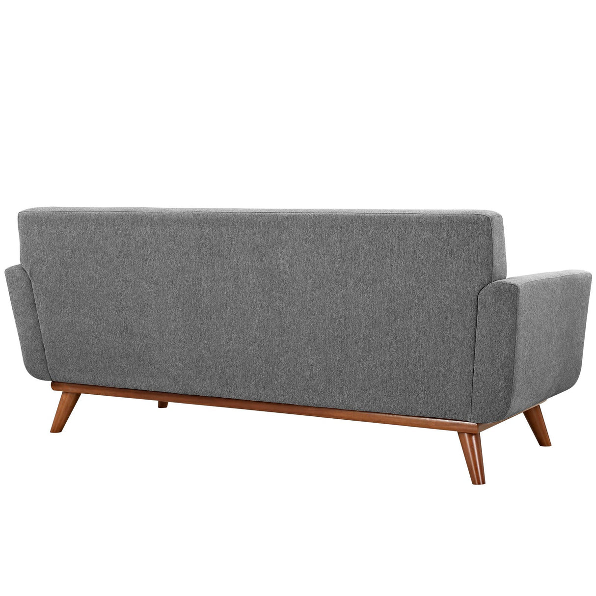 3 Piece 123" Gently Sloping Curved Upholstered Armchairs and Loveseat Set