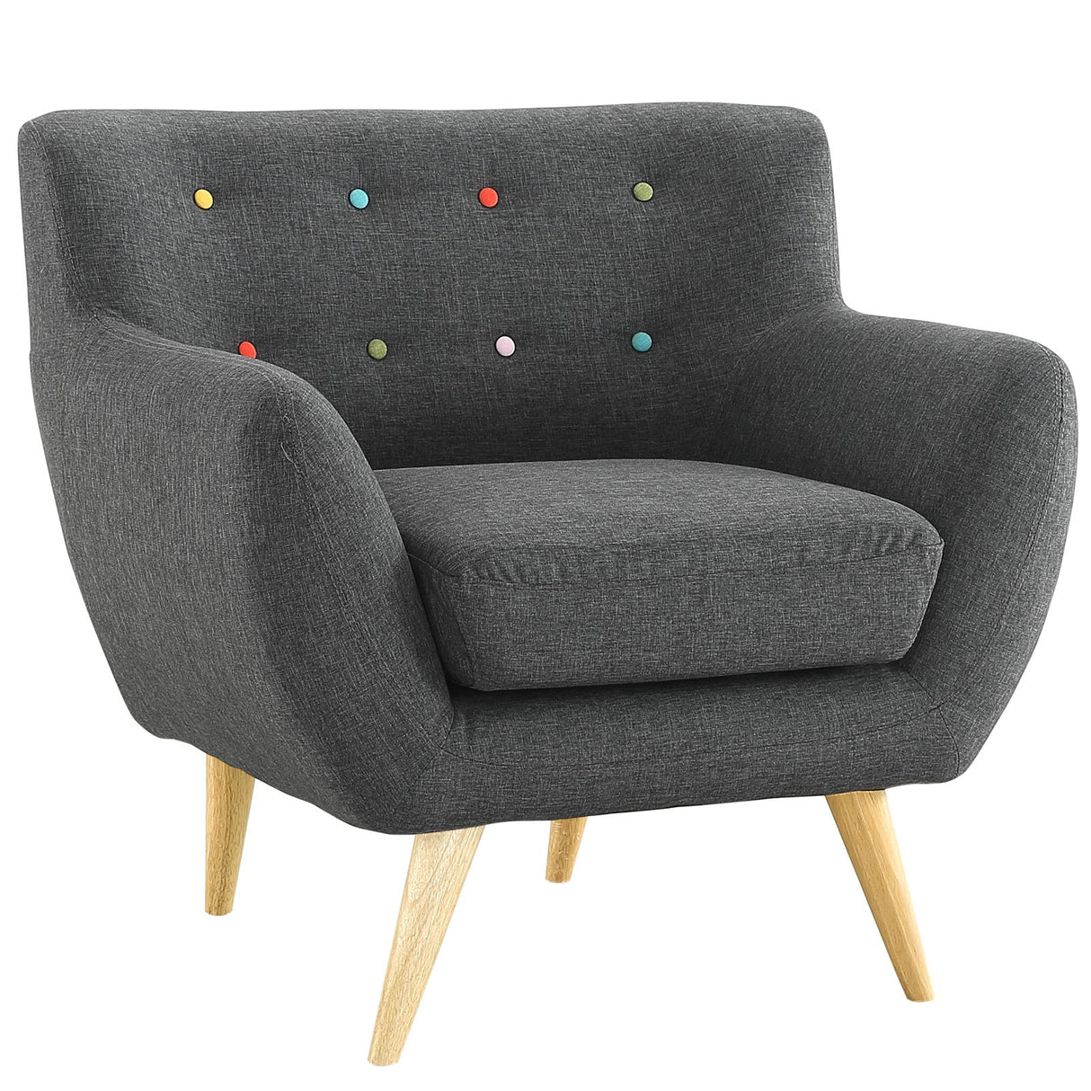 2 Piece 109" Organically Shaped Upholstered Living Room Set