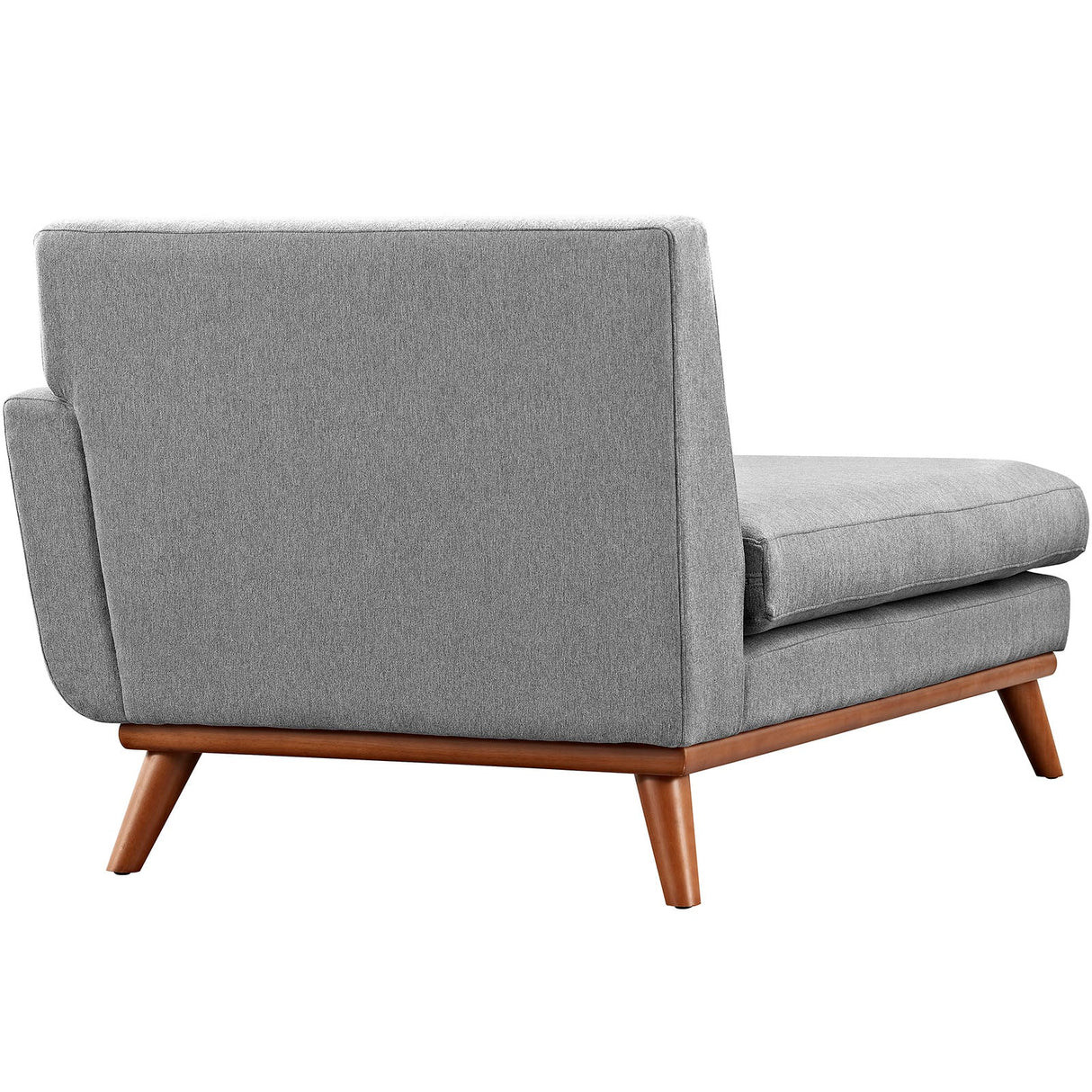 Right-Facing Upholstered Fabric Chaise 70 Inch
