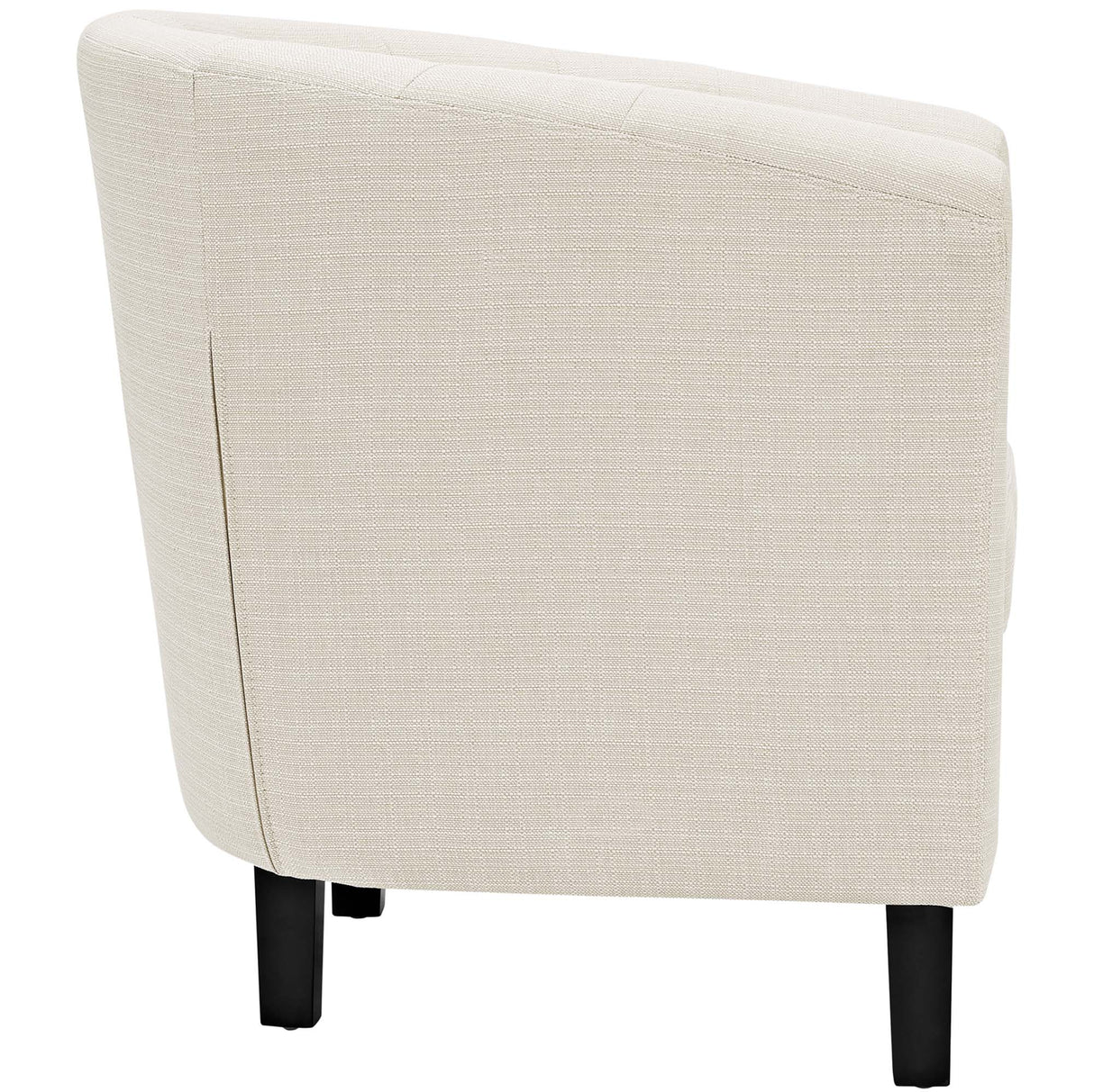 30 Inch Prospect Mid-Century Modern Chesterfield Fabric Accent Armchair