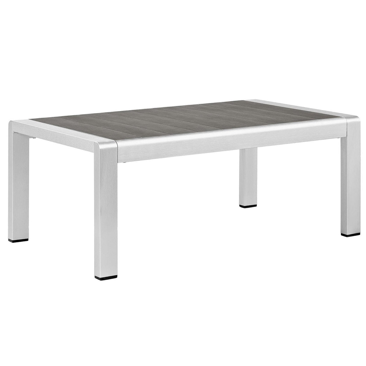 6-Piece Aluminum Outdoor Sectional Sofa Set for Patio, Garden and Poolside Seating