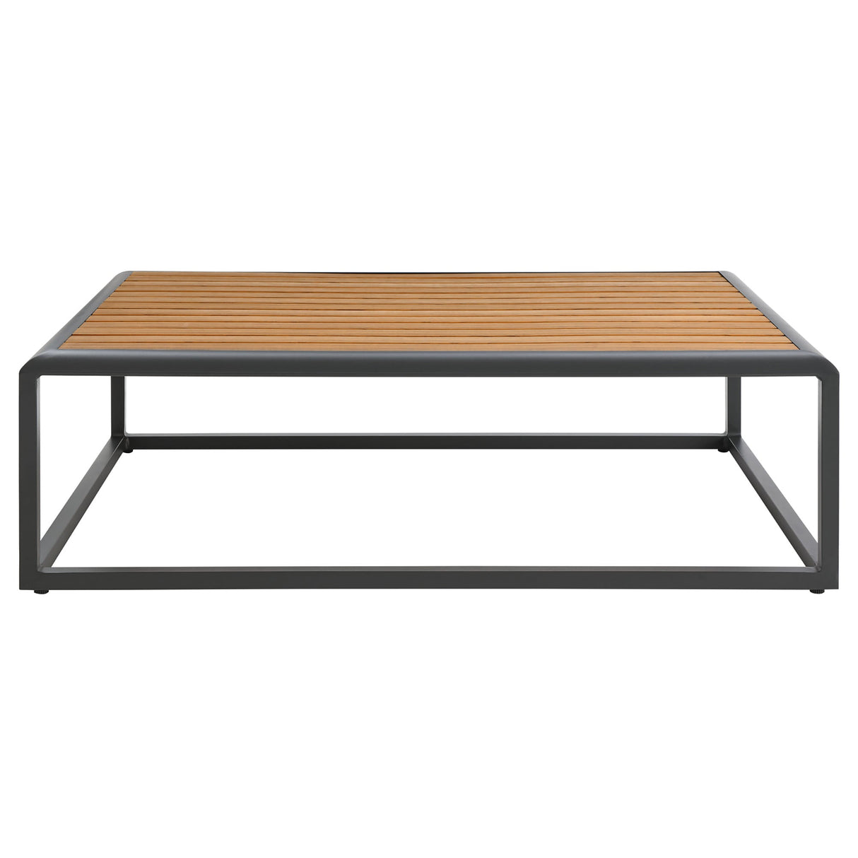 Outdoor Patio Aluminum Coffee Table for Garden, Deck and Backyard Seating Areas
