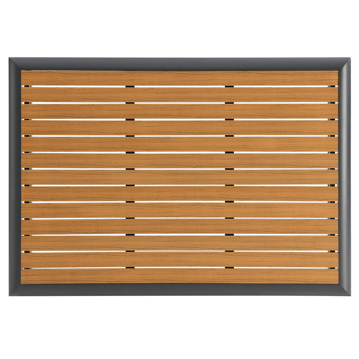 Outdoor Patio Aluminum Coffee Table for Garden, Deck and Backyard Seating Areas