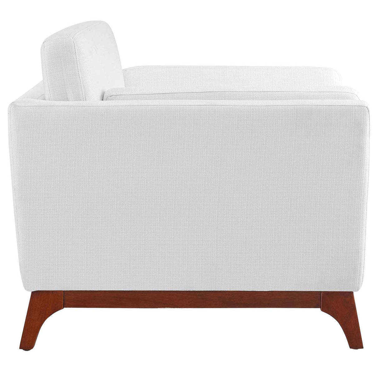 35 Inch Upholstered Fabric Armchair