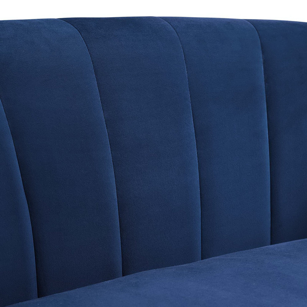 28 Inch Channel Tufted Performance Velvet Barrel Armchair