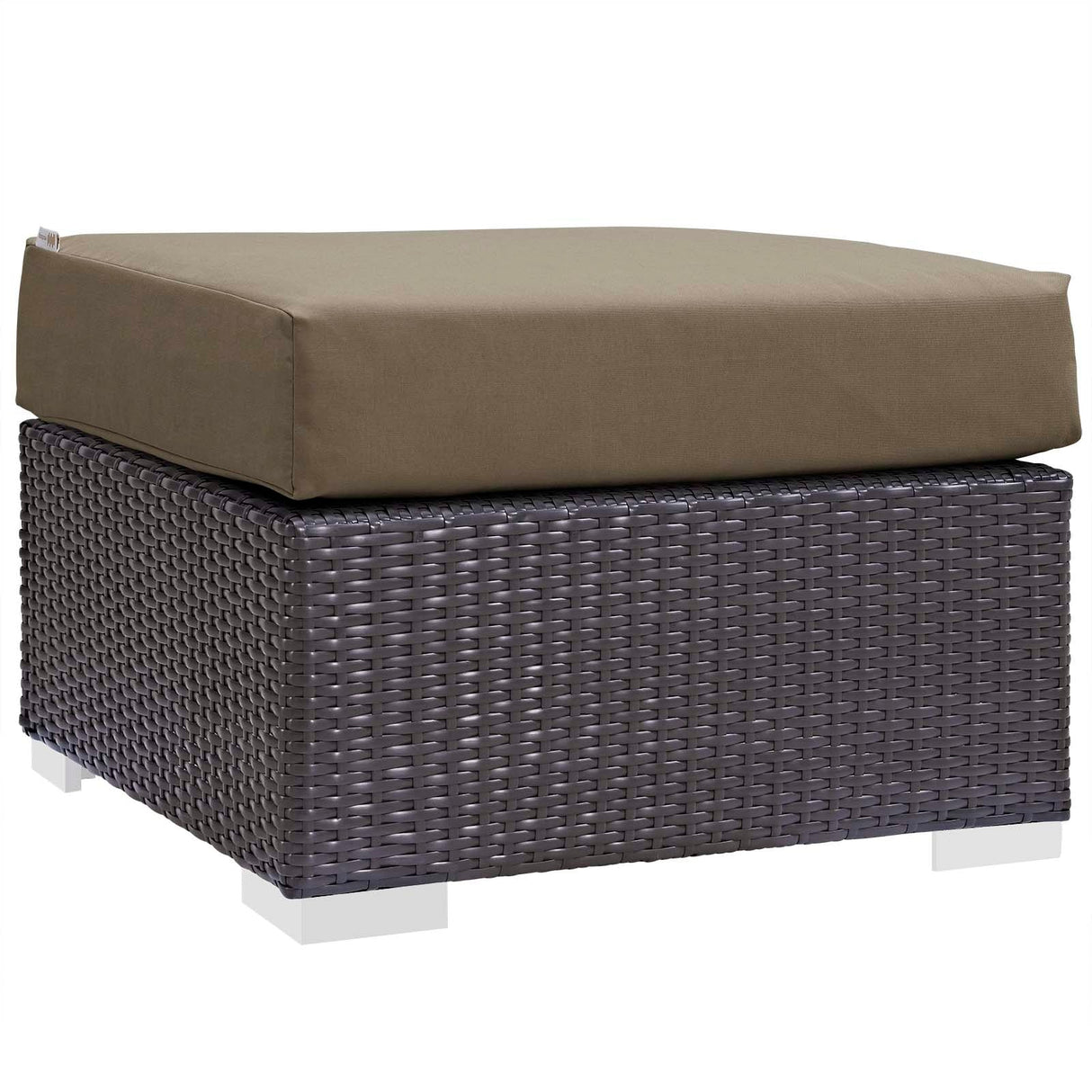 5-Piece Wicker Outdoor Patio Set with Fire Pit and Cushioned Seating Ensemble