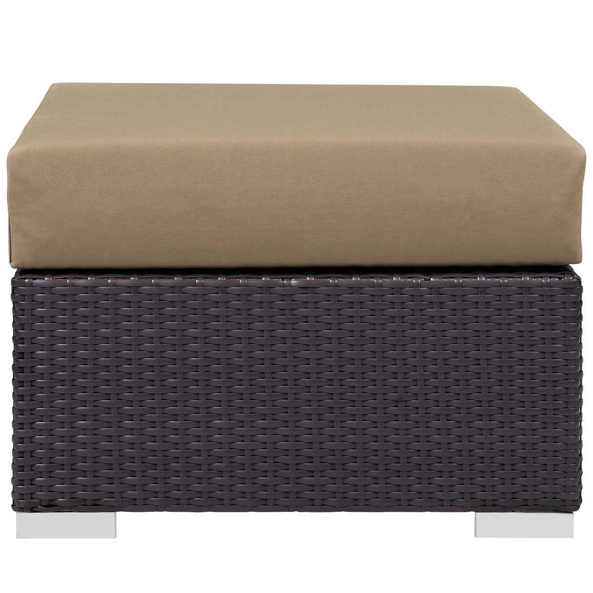 5-Piece Wicker Outdoor Patio Set with Fire Pit and Cushioned Seating Ensemble