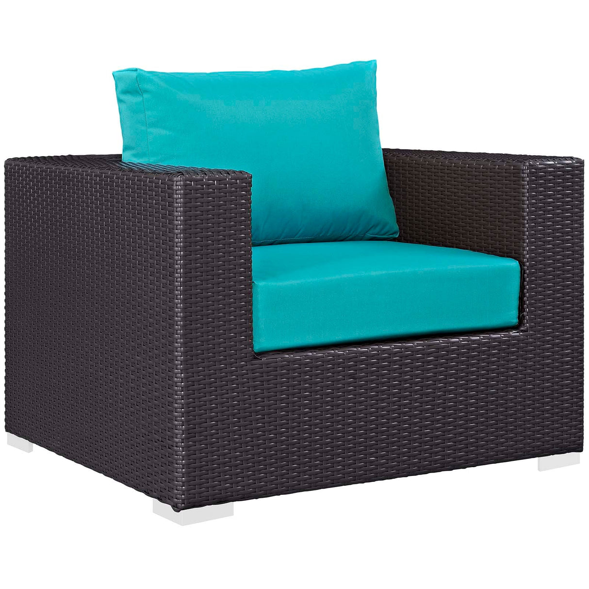 5-Piece Wicker Outdoor Patio Set with Fire Pit and Cushioned Seating Ensemble