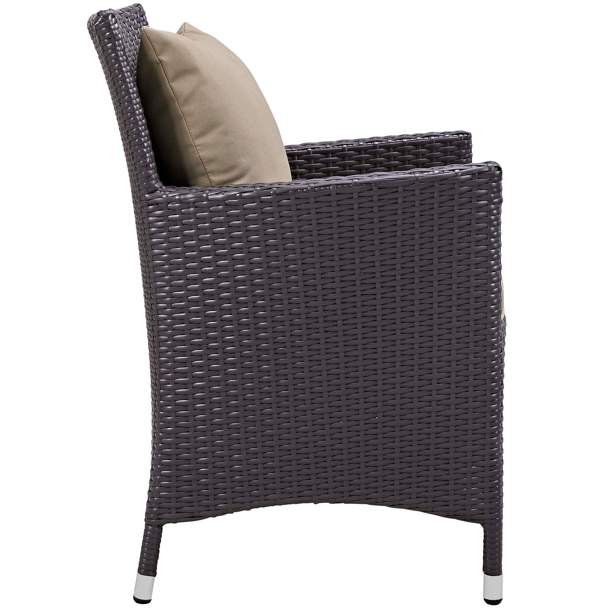 3-Piece Wicker Outdoor Patio Set with Fire Pit for Patio, Deck & Backyard Seating Group