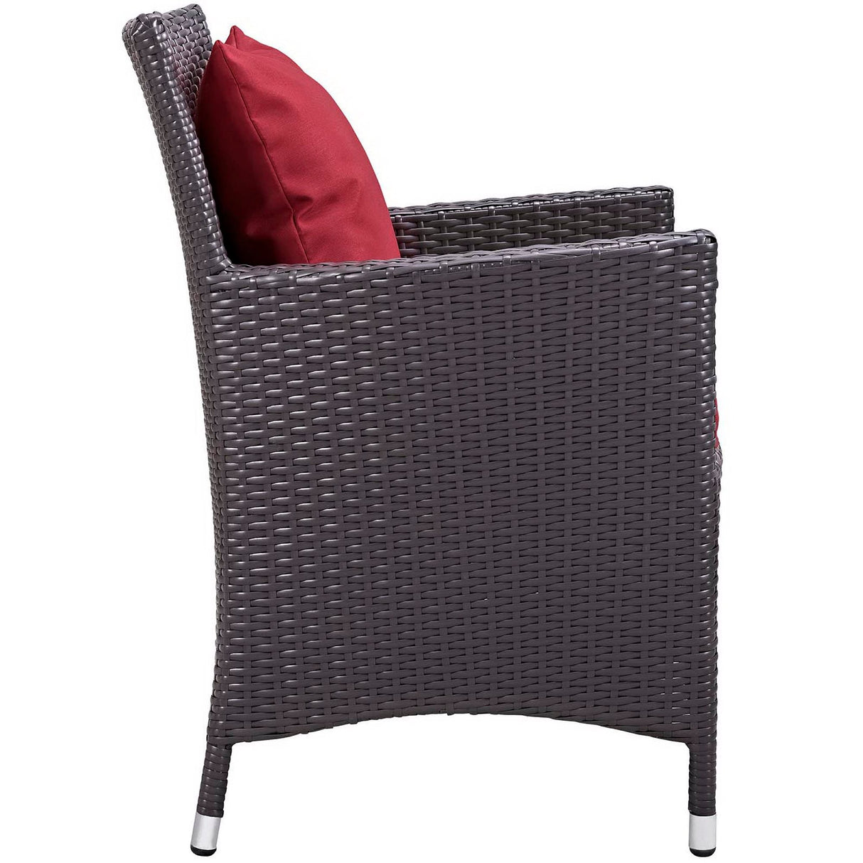 3-Piece Wicker Outdoor Patio Set with Fire Pit for Patio, Deck & Backyard Seating Group