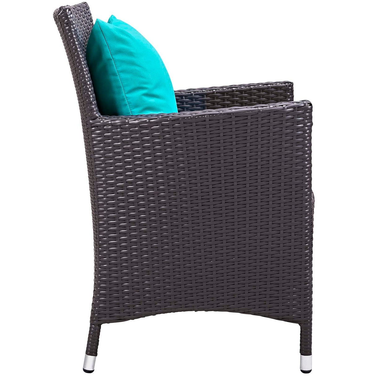 3-Piece Wicker Outdoor Patio Set with Fire Pit for Patio, Deck & Backyard Seating Group