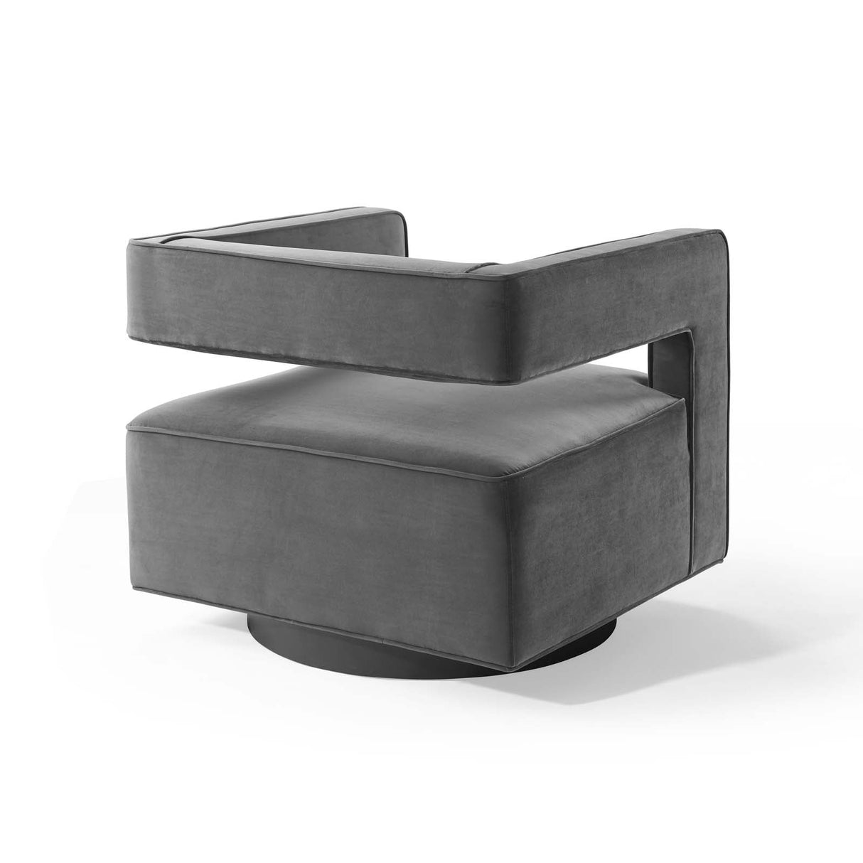 30 Inch Performance Velvet Swivel Armchair