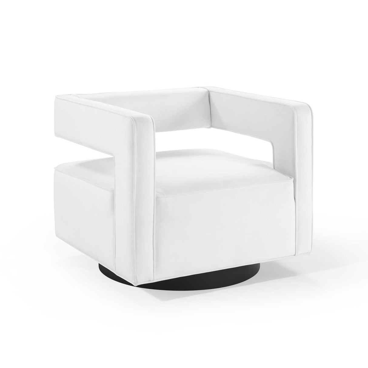 30 Inch Performance Velvet Swivel Armchair