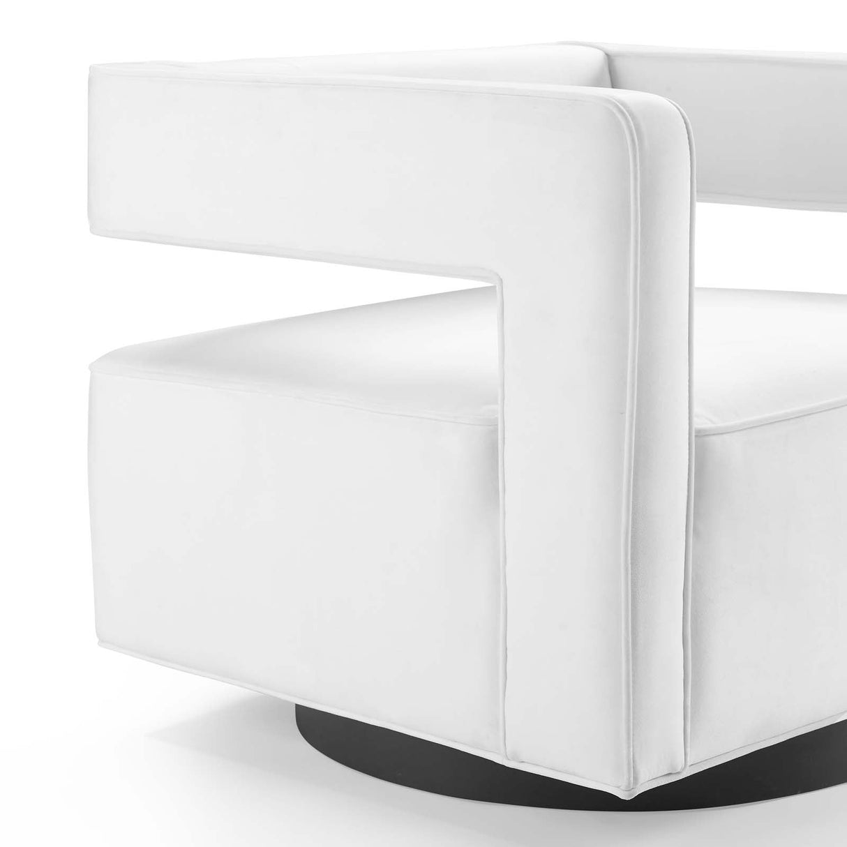 30 Inch Performance Velvet Swivel Armchair
