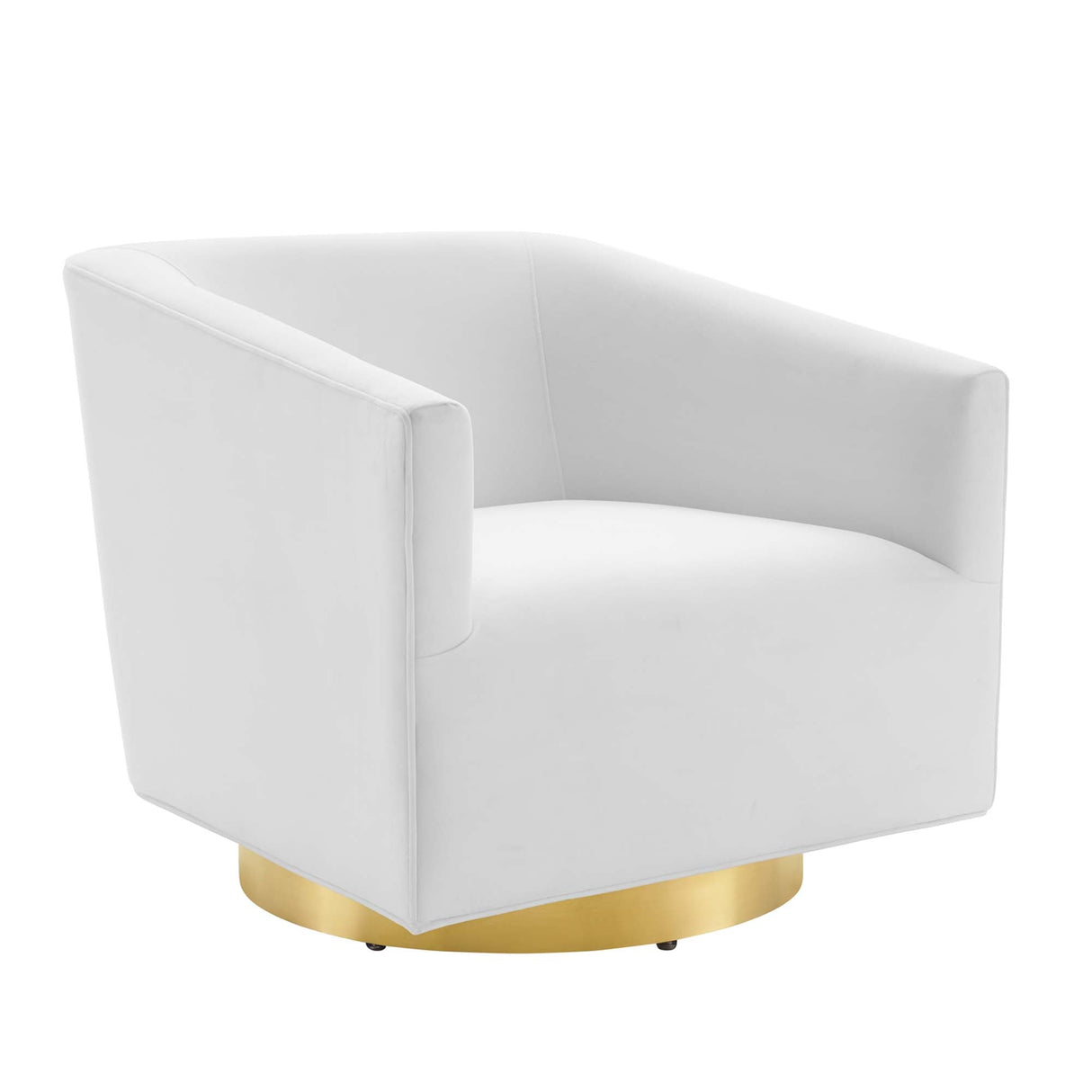32 Inch Performance Velvet Swivel Lounge Chair
