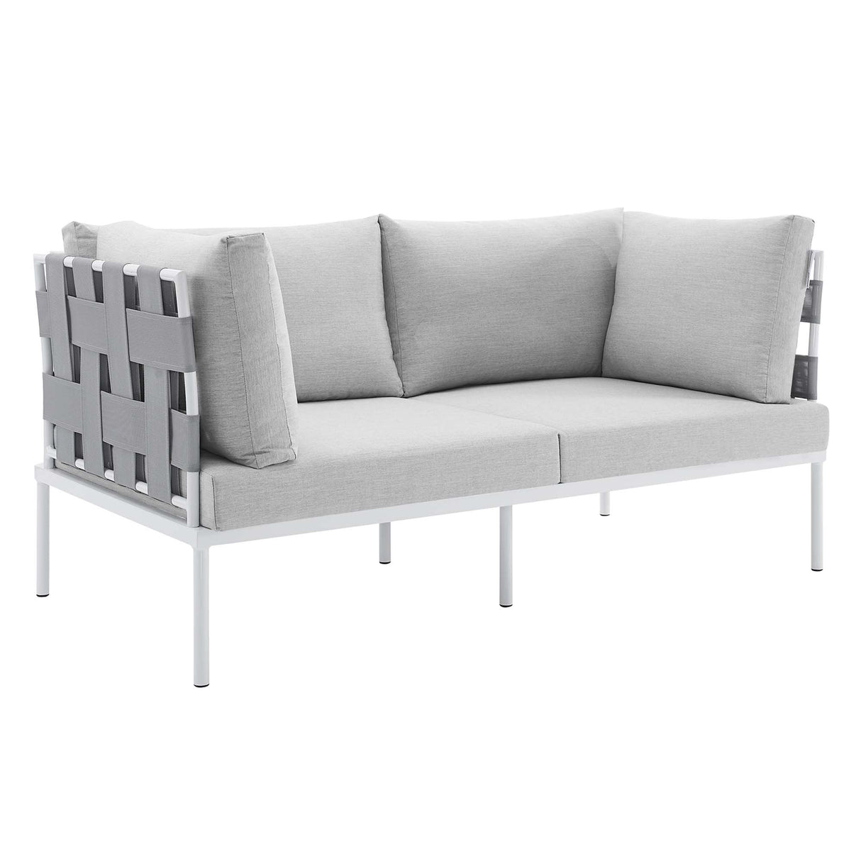 5-Piece Aluminum Patio Furniture Set with Sunbrella Cushions for Outdoor Living