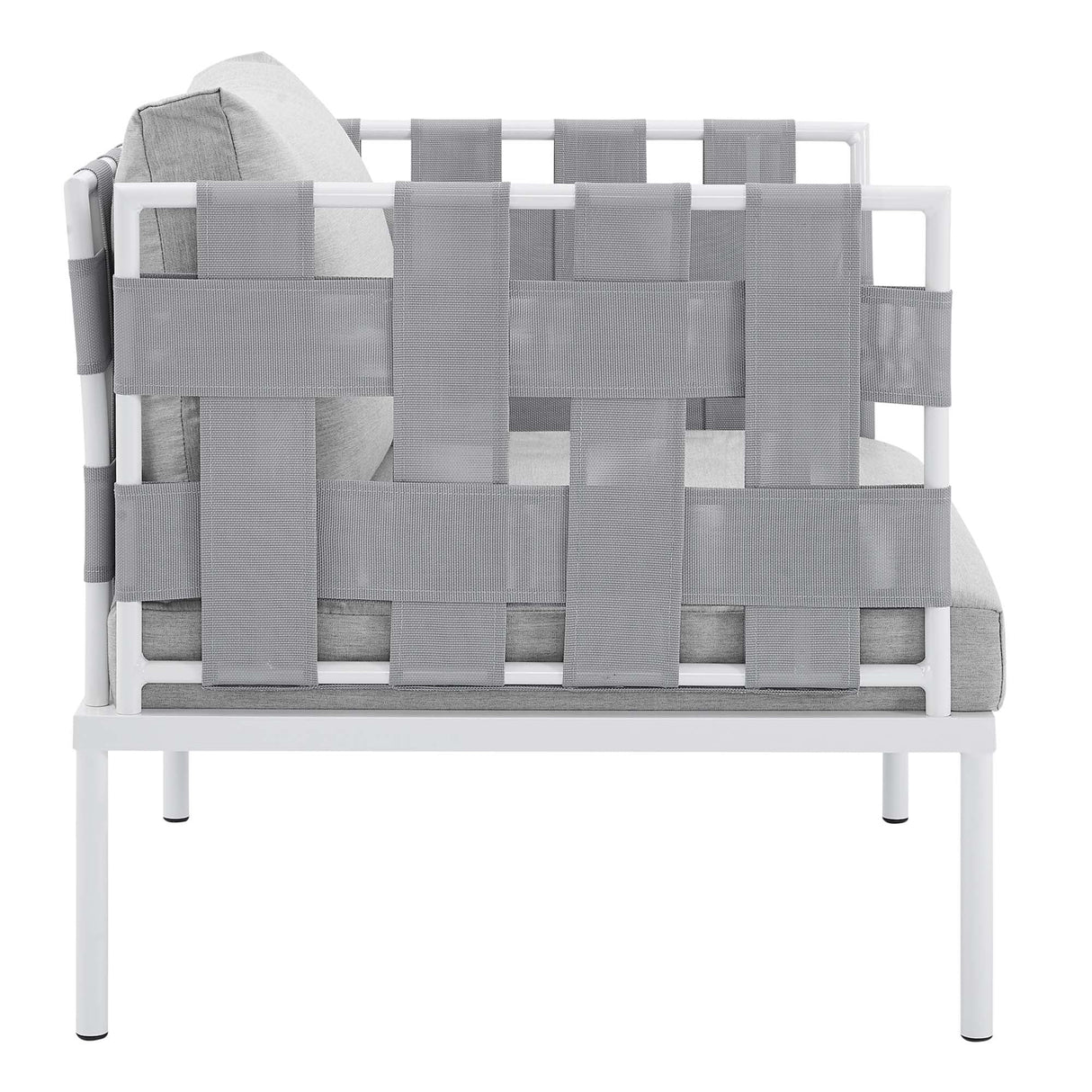 5-Piece Aluminum Patio Furniture Set with Sunbrella Cushions for Outdoor Living