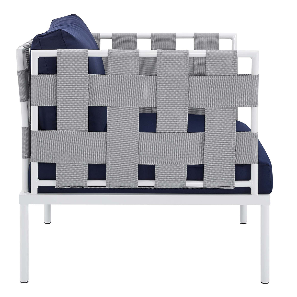 5-Piece Aluminum Patio Furniture Set with Sunbrella Cushions for Outdoor Living