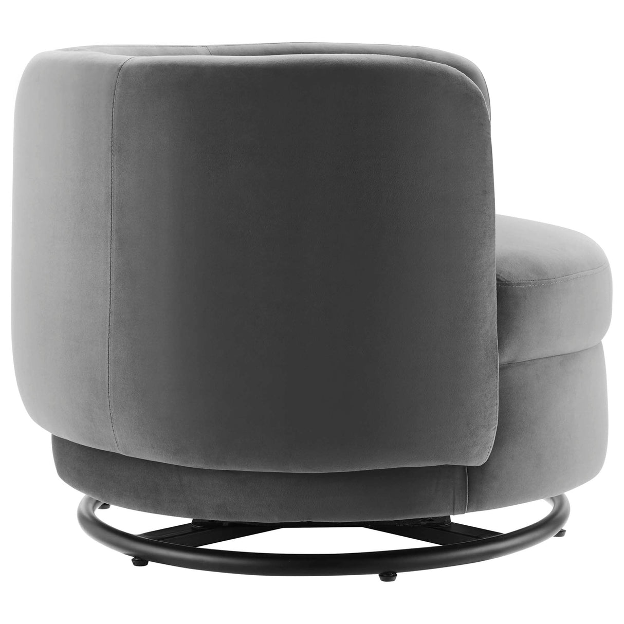 34 Inch Performance Velvet Swivel Chair