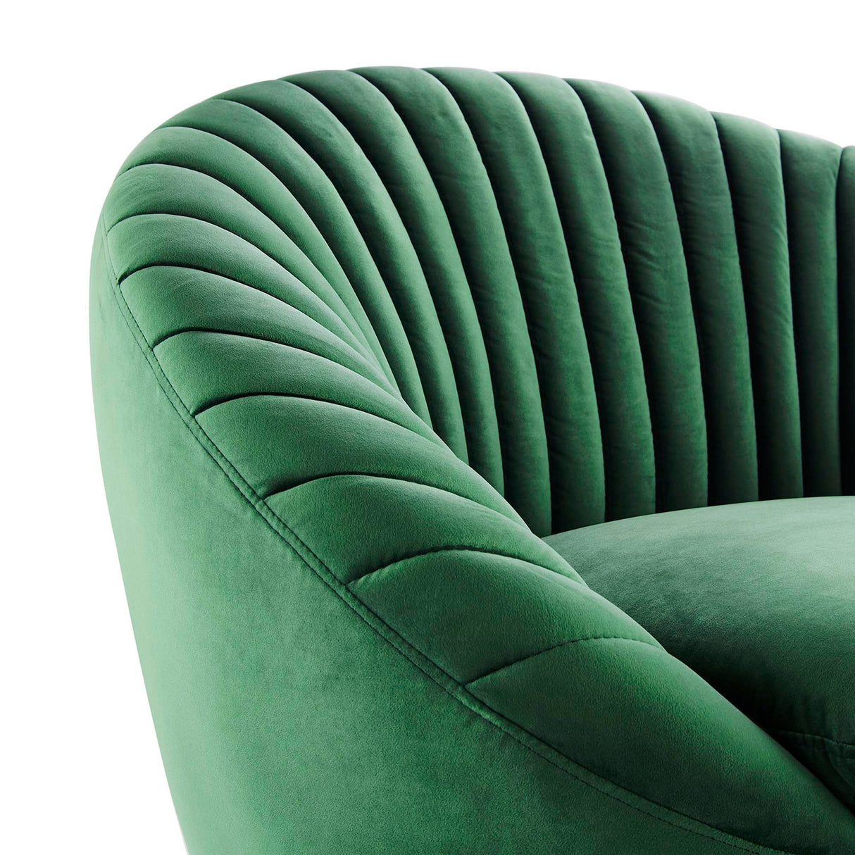 32 Inch Performance Velvet Swivel Chair