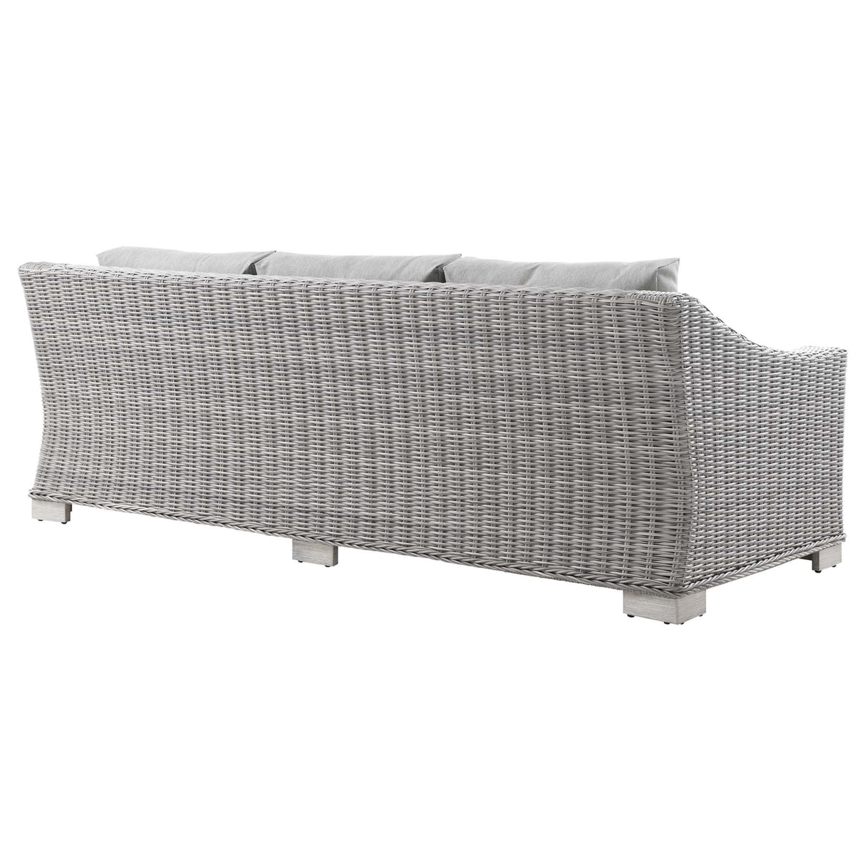 Wicker Rattan Outdoor Patio Furniture Set — Durable All-Weather Seating with Cushions