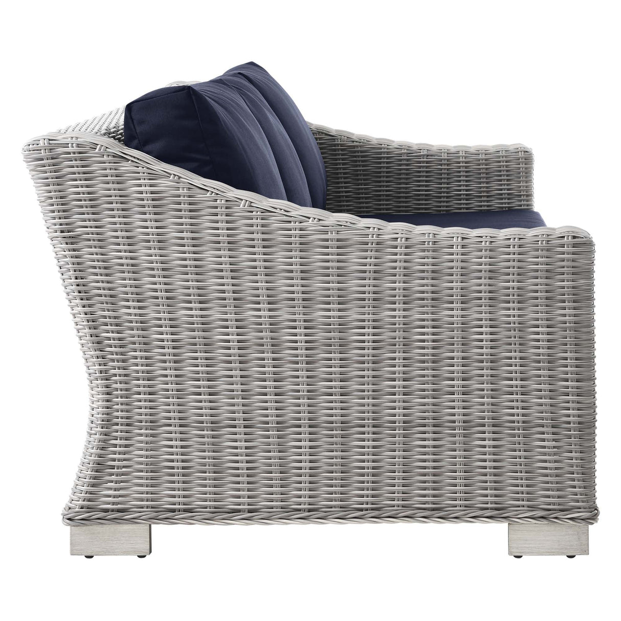 Wicker Rattan Outdoor Patio Furniture Set — Durable All-Weather Seating with Cushions