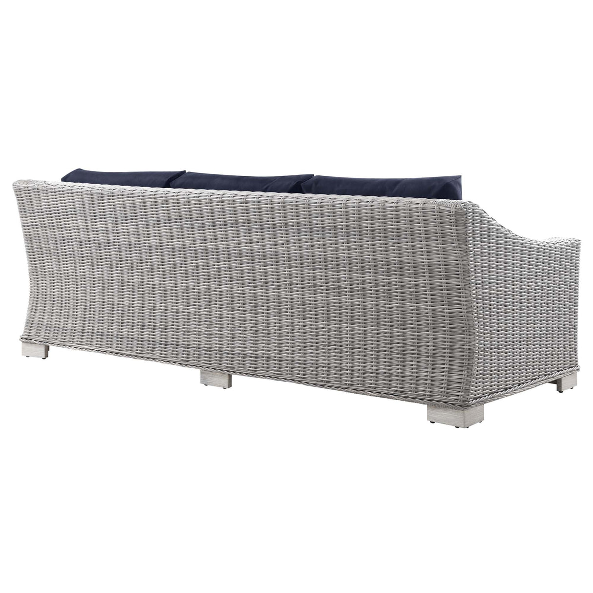 Wicker Rattan Outdoor Patio Furniture Set — Durable All-Weather Seating with Cushions