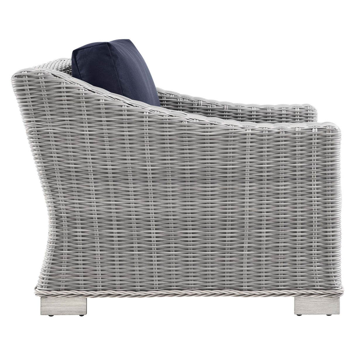 Wicker Rattan Outdoor Patio Furniture Set — Durable All-Weather Seating with Cushions