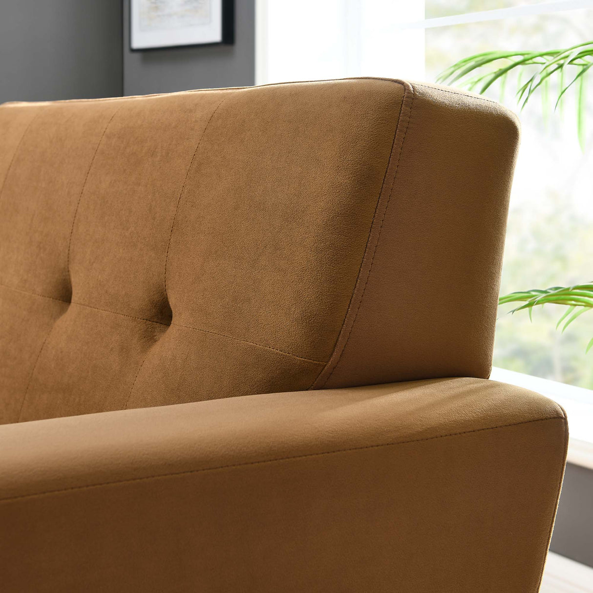 36 Inch Performance Velvet Armchair