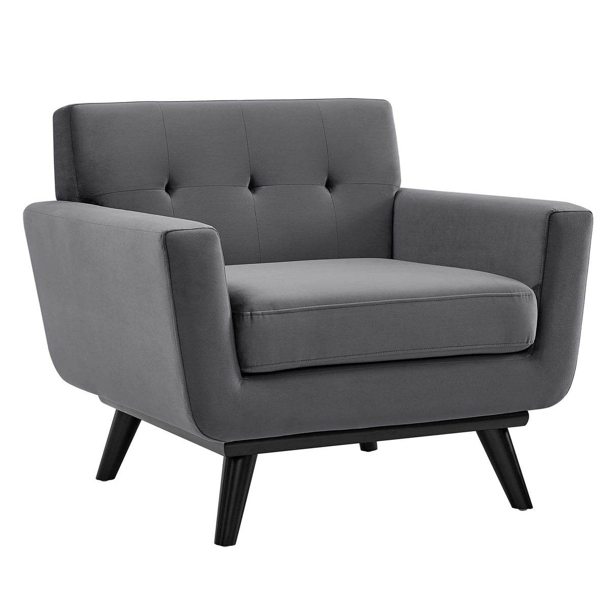 36 Inch Performance Velvet Armchair