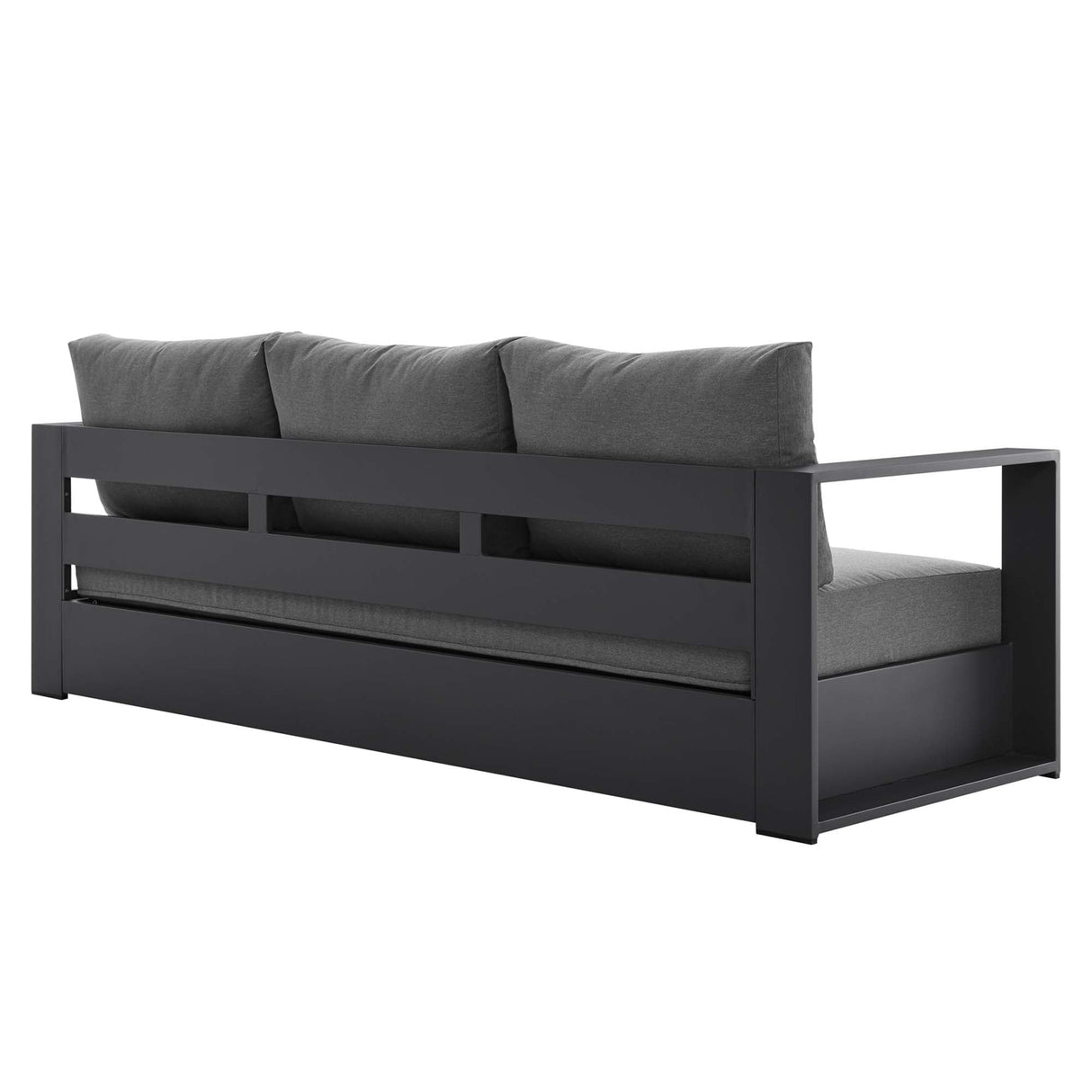 4-Piece Outdoor Aluminum Patio Set Complete Modern Dining and Seating Set for Patio