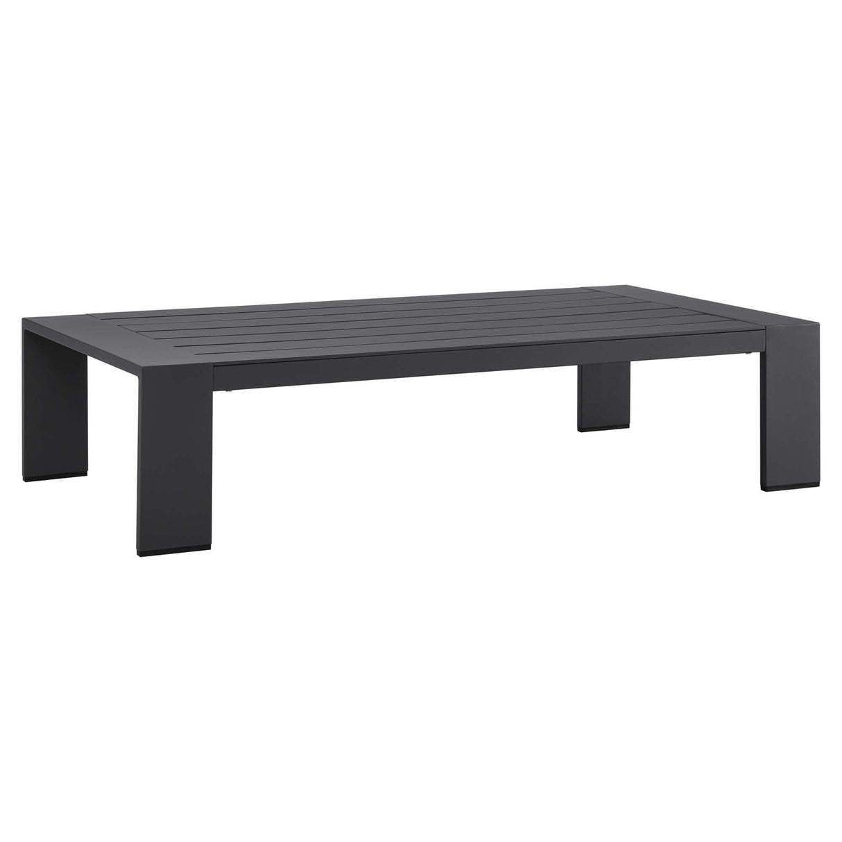 4-Piece Outdoor Aluminum Patio Set Complete Modern Dining and Seating Set for Patio