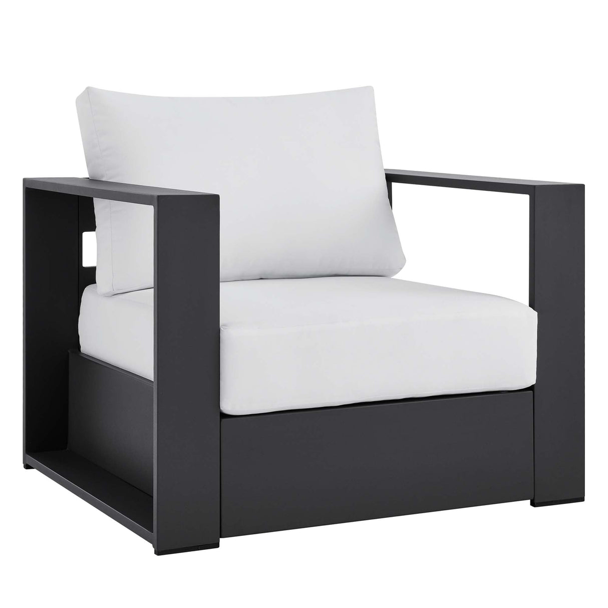 4-Piece Outdoor Aluminum Patio Set Complete Modern Dining and Seating Set for Patio
