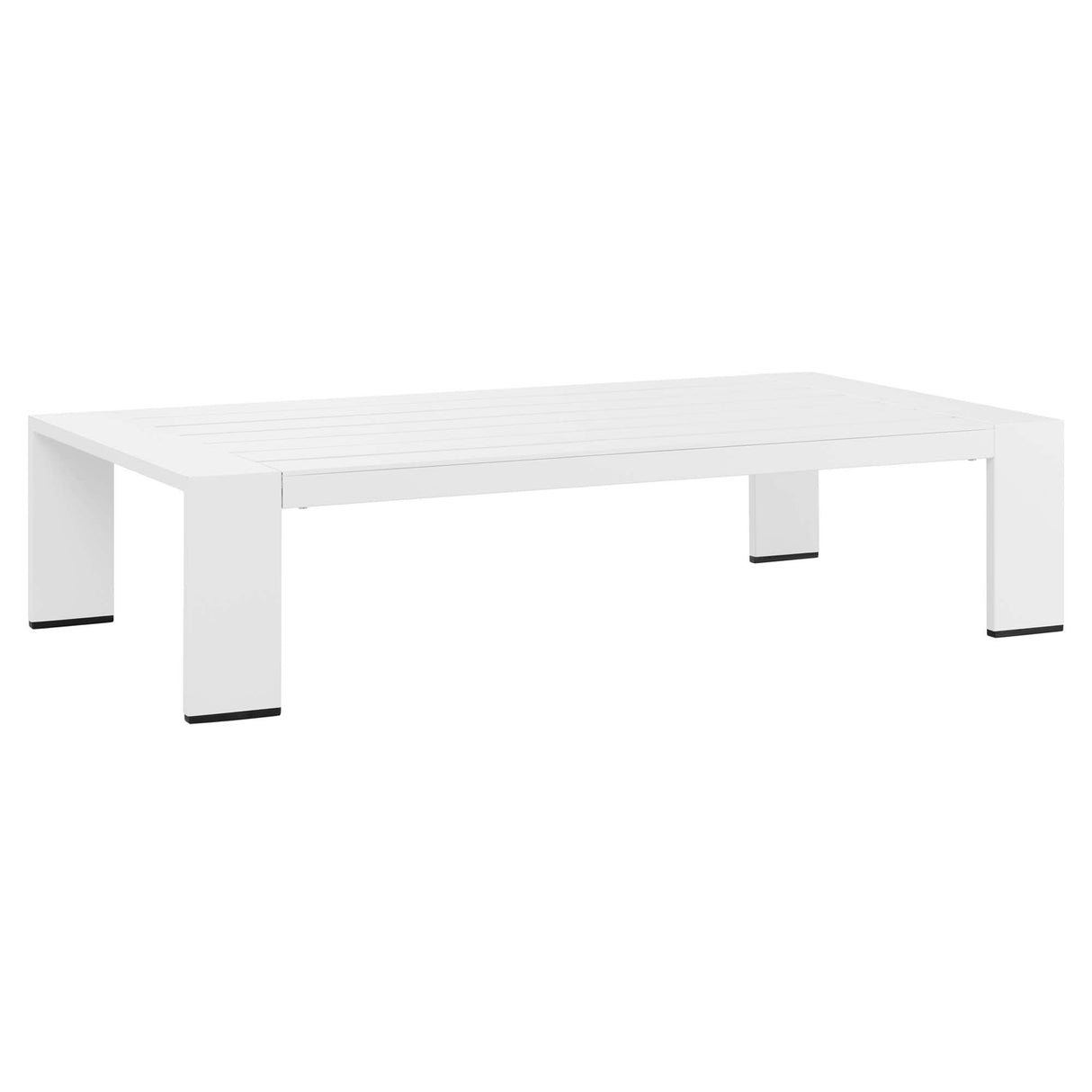4-Piece Outdoor Aluminum Patio Set Complete Modern Dining and Seating Set for Patio
