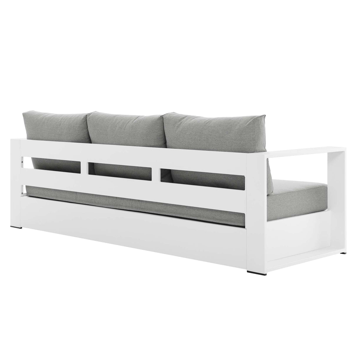 4-Piece Outdoor Aluminum Patio Set Complete Modern Dining and Seating Set for Patio