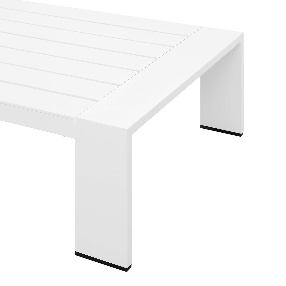 4-Piece Outdoor Aluminum Patio Set Complete Modern Dining and Seating Set for Patio
